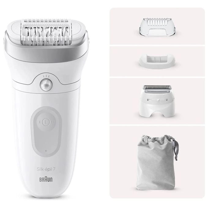 Braun Silk-épil 7 7-041 Grigio, Bianco