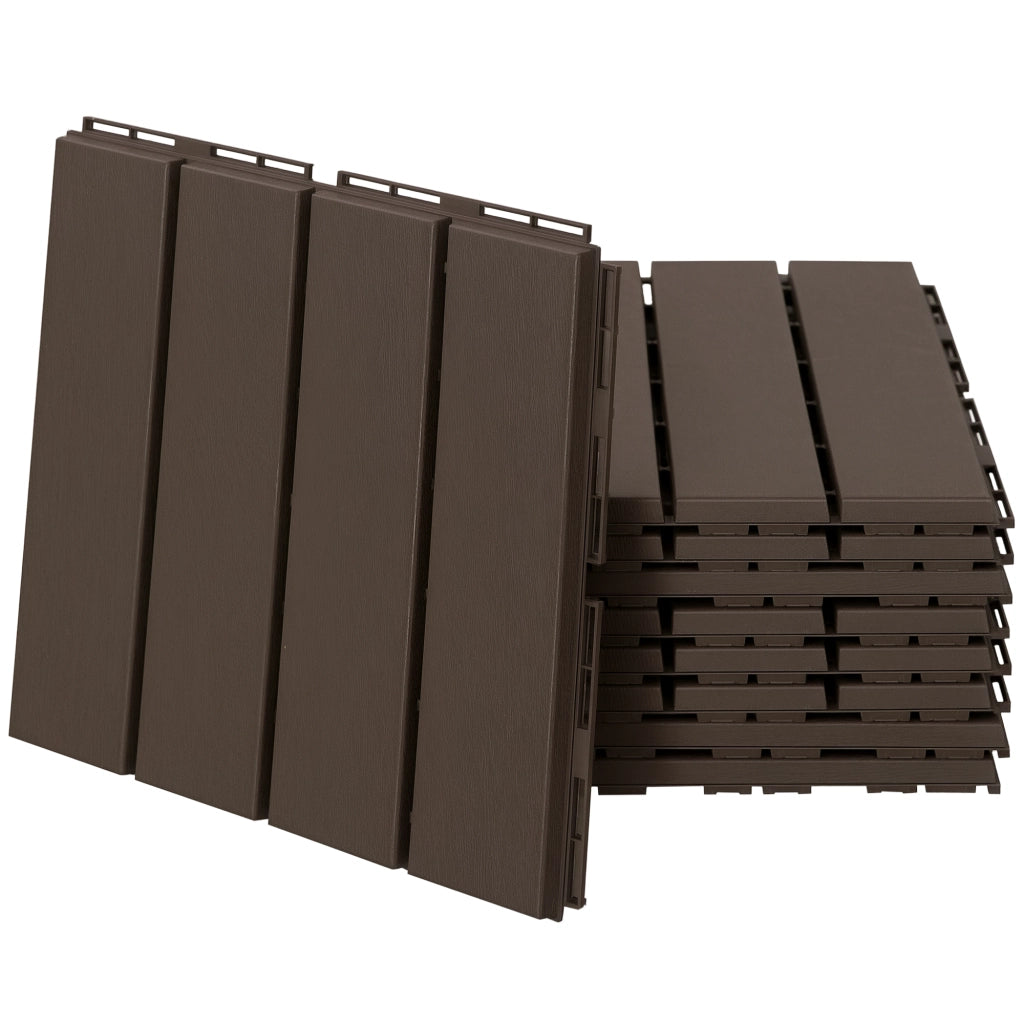 Pavimentazione per esterni ¨C zephmum ¨C 9x30x30 cm marrone