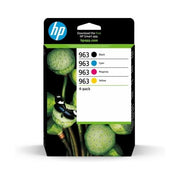 Hp 6zc70ae 963 ink cmyk 4pack