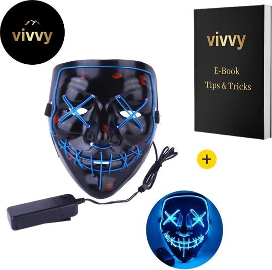 Maschera del viso LED con 3 livelli di illuminazione - Garanzia di soddisfazione del 100%