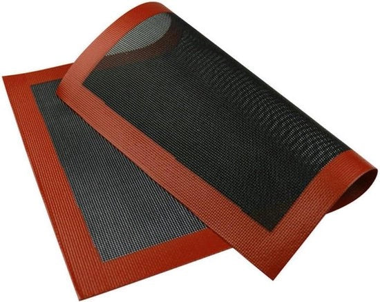 Matrice per forno microperforata - Resistente al calore e riciclabile - Mat antiaderente - Silicone - 1 pezzo