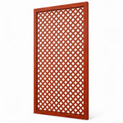 Traliccio Divisorio In Legno Di Pino Per Giardino Balcone E Terrazza Pannello Grigliato Per Piante Rampicanti Privacy Outdoor Design Decorativo 90 x 183 Cm Legno Scuro