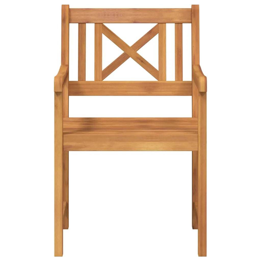 Panchina da esterno 4 pcs Naturale 56 x 55,5 x 90 cm 3324846