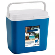 Trade Shop - Borsa Frigo Passivo Portatile Grande Blu 24lt Isolata Per Campeggio Viaggio Picnic 860010 -