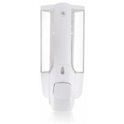 Trade Shop - Dispenser Sapone Da Muro 350 Ml Con Viti Di Montaggio Erogatore Dosatore 69412 -