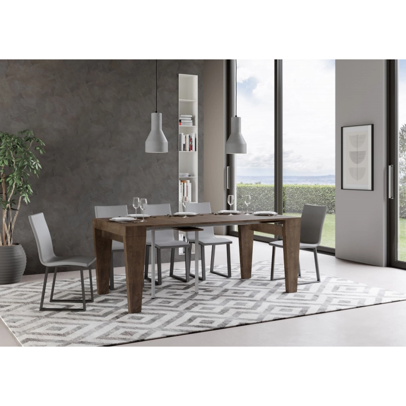 Consolle allungabile 90x40/300 cm Spimbo - Noce