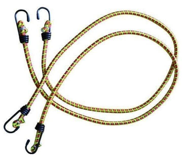 Vigor-Blinky Corde Elastiche Set 2 Pezzi Ganci Acciaio 8x1200mm