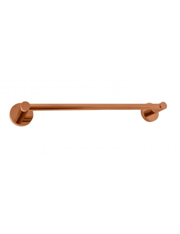 Portasciugamani a parete COLORADO in ottone rosa spazzolato 49,3 cm
