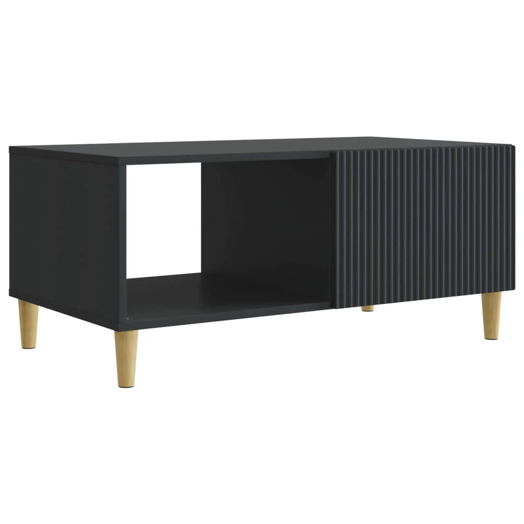 Tavolino da salotto Nero 90 x 50 x 40 cm Legno ingegnerizzato 894726
