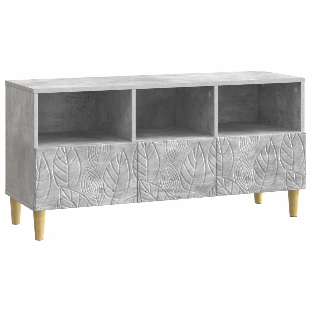 Mobile TV 102 x 34,5 x 50 cm Grigio Cemento 895138