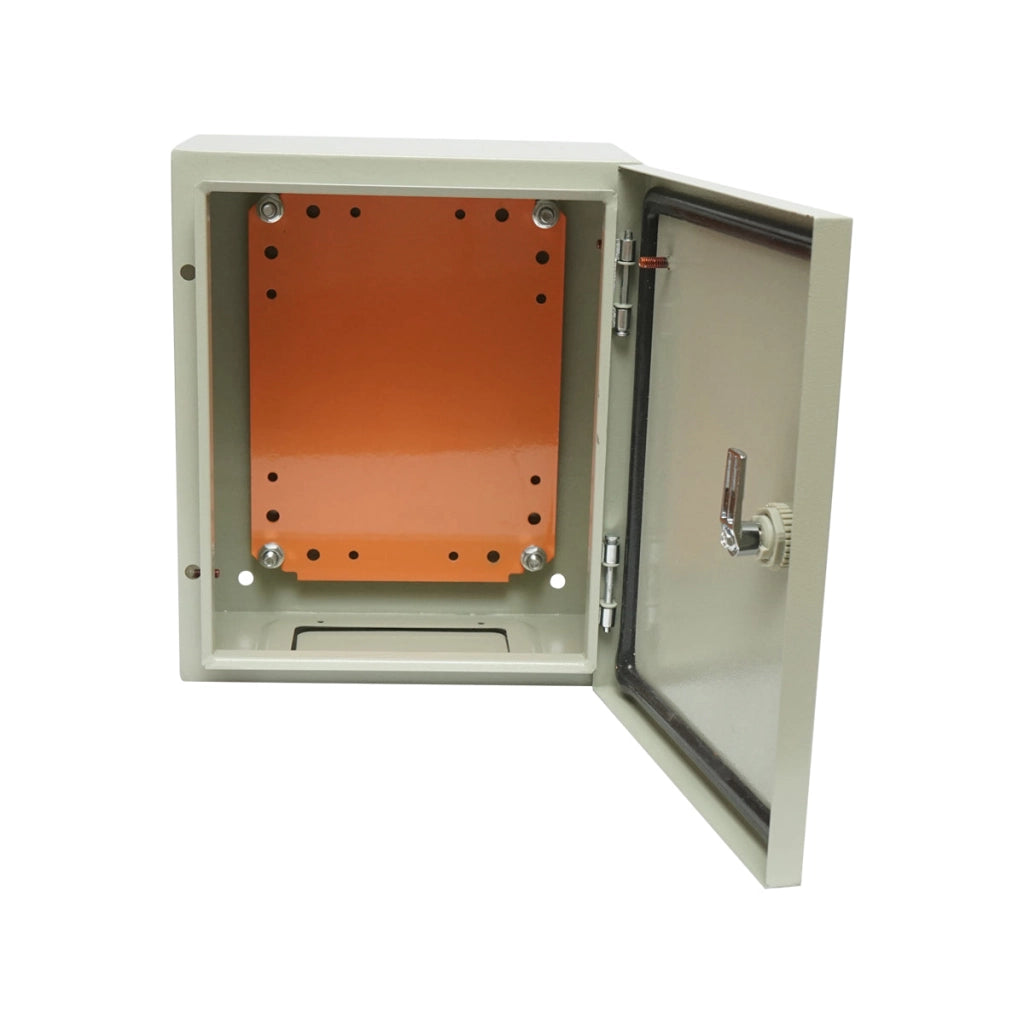 Quadro elettrico in metallo con controquadro, PT 300x250x150mm, IP65
