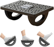Sostegno per piedi per scrivania, sostegno per piedi sotto scrivania, sostegno per piedi per scrivania con funzione di massaggio, sostegno per piedi antiscivolo per ufficio e casa