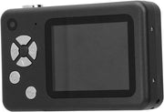 Registrazione Full HD 25K 48 MP - Zoom digitale 8X - Mini-camcorder compatto per principianti - Cadeau per bambini (Nero) con funzione di puntopname digitale