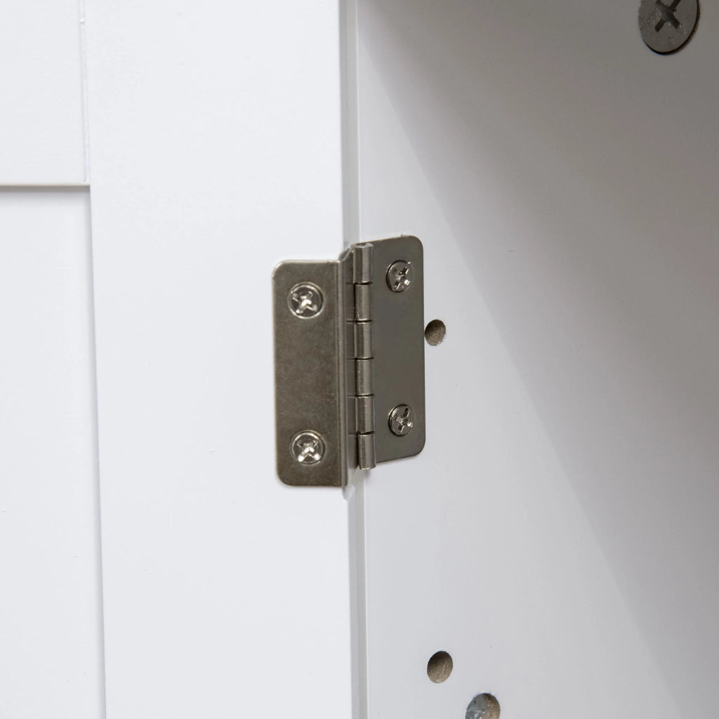 ARMADIETTO LETTIERA PER GATTI 86x48x52 cm MDF Bianco