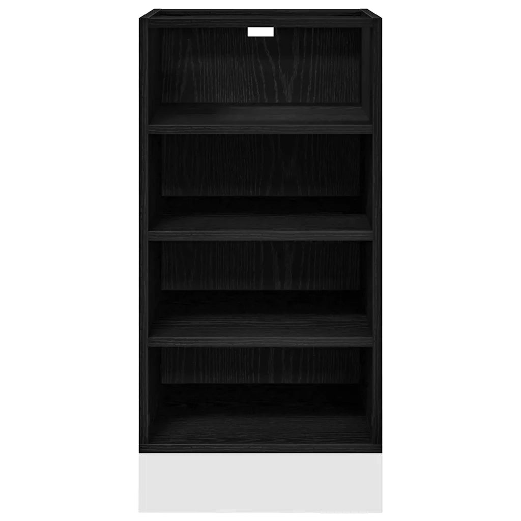 Base per Cucina con cassetto Rovere nero 40 x 44,5 x 81,5 cm