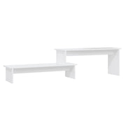 Mobile Porta TV-Credenza TV Bianco 180x30x43 cm in Legno Multistrato