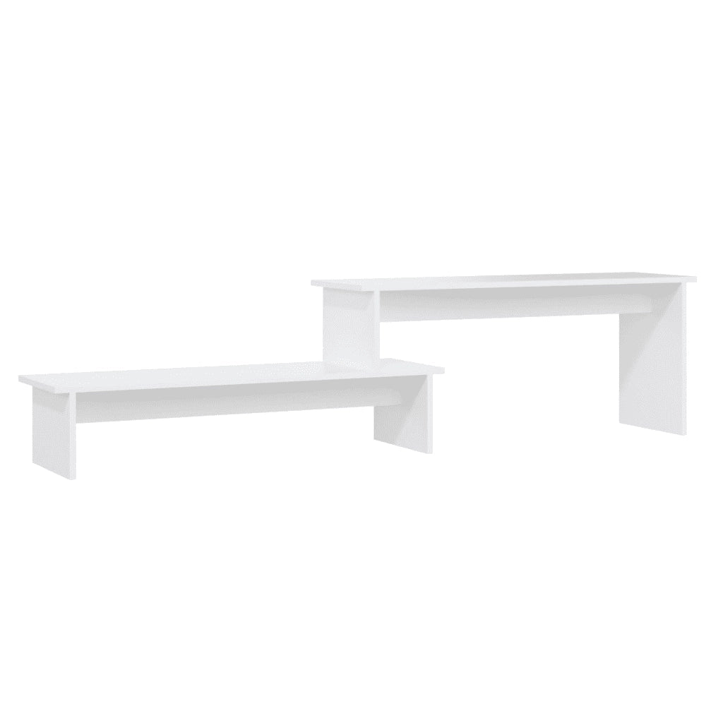 Mobile Porta TV-Credenza TV Bianco 180x30x43 cm in Legno Multistrato