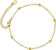 Collana unica per donne estate mare - Collana unica 22 cm lunga (argento/oro/nero)