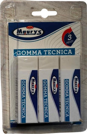 GOMMA TECNICA 3 PZ BIANCA UN ELEMENTO INDISPENSABILE PER LA TUA CANCELLERIA