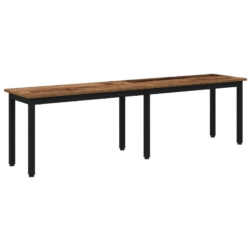 panchina Legno vecchio 160 x 35 x 45 cm Legno multistrato
