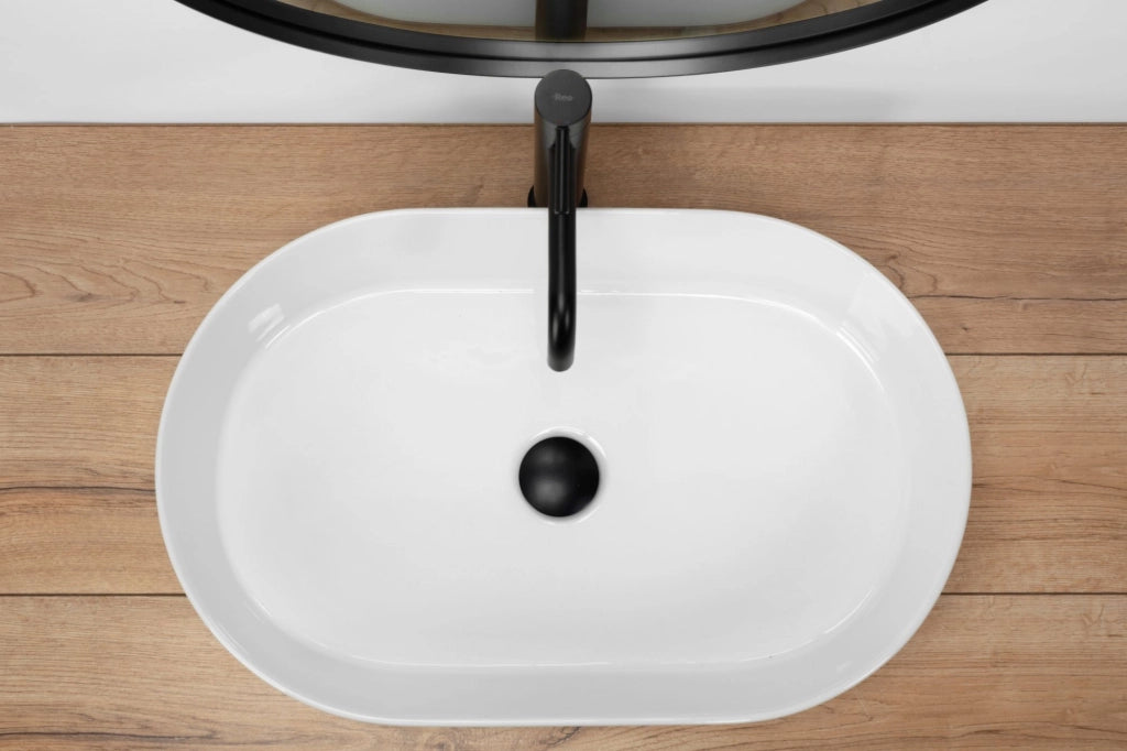 Lavabo Da Appoggio In Ceramica Rea Nadia 60