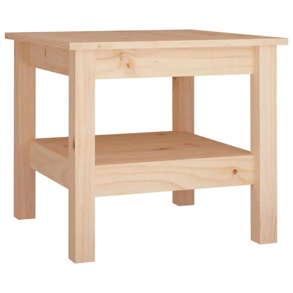 Tavolino da Salotto 45x45x40 cm Legno Massello di Pino cod mxl 22901