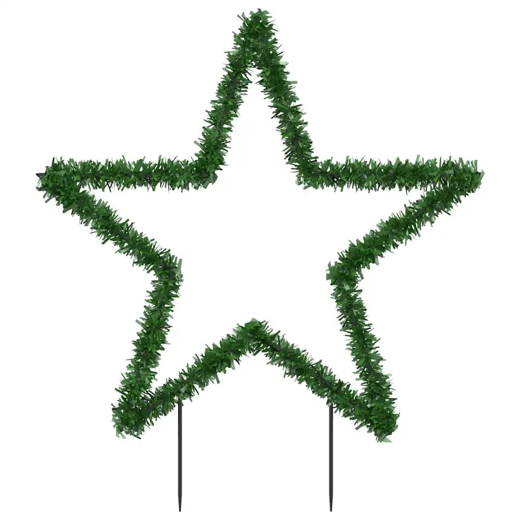 Decorazione Luminosa Natalizia con Picchetti Stella 80LED 60cm CFW8026202
