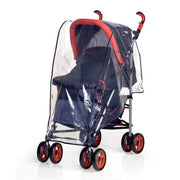 Trade Shop - Copri Passeggino Parapioggia Per Pioggia Universale Pvc Trasparente Resistente -
