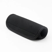 5 pezzi di estensione manubrio per bagagli in neoprene, etichette per bagaglio in colori vivaci | estensioni manubrio | guanti manubrio - nero