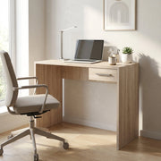 Scrivania Moderna con cassetto in Legno Composito cm 90x74x45 - KELVIN