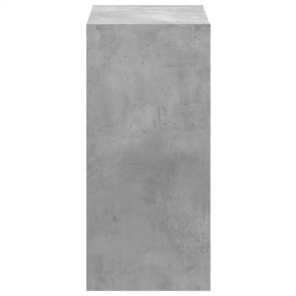 Libreria Grigio Cemento 68,5x32x68,5 cm in Legno Multistrato 852828