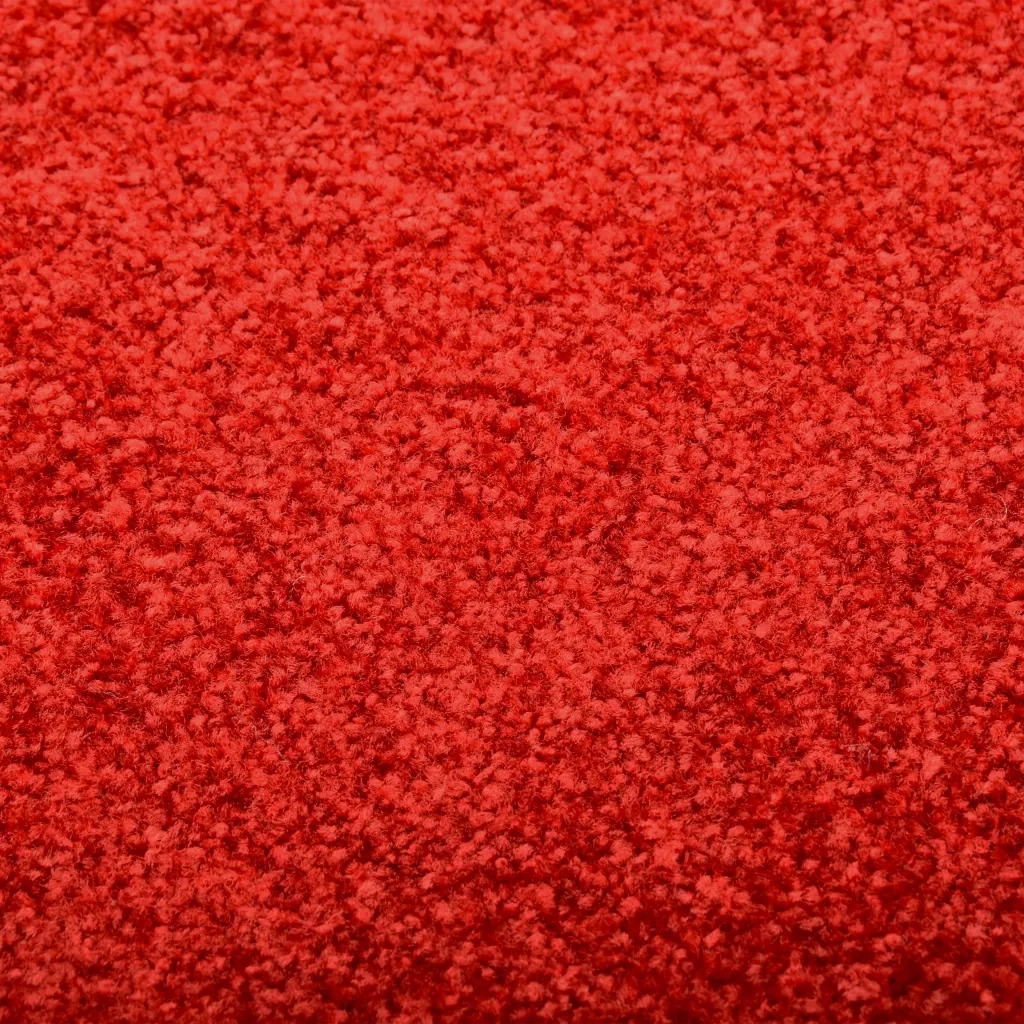 Zerbino Lavabile Rosso 120x180 cm 323426