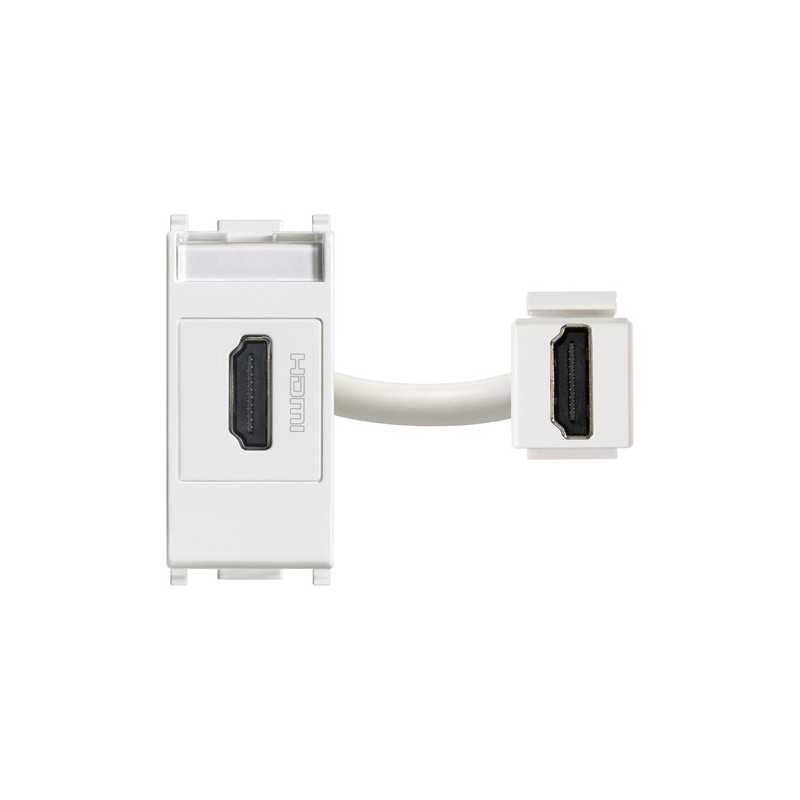 14346 Presa Hdmi Bianco Plana