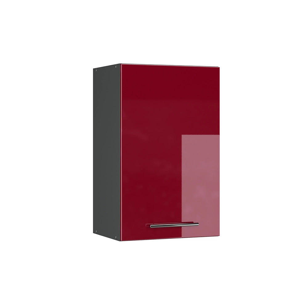 Pensile da cucina Fame-Line Bordeaux lucido/Antracite 45 cm Vicco