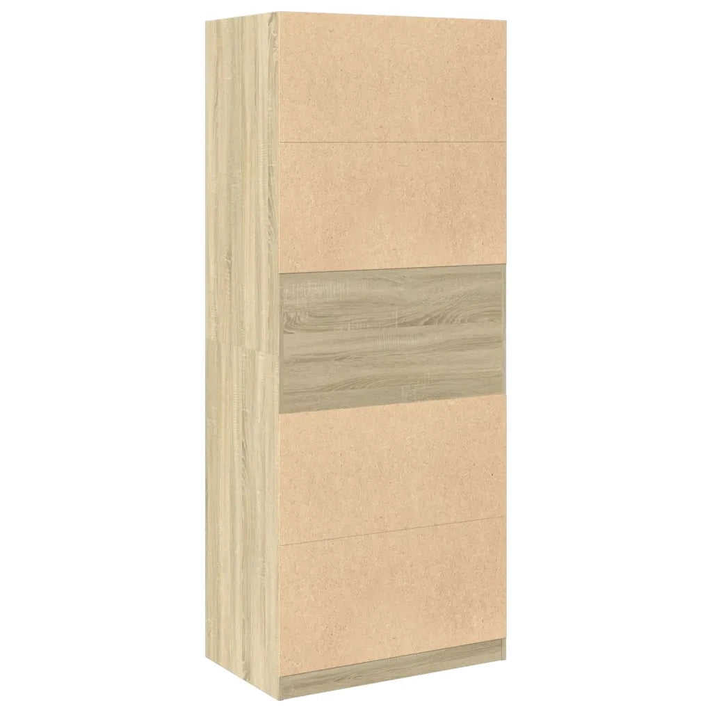 Armadio Rovere Sonoma 80x50x200 cm in Legno Multistrato CFW5886622