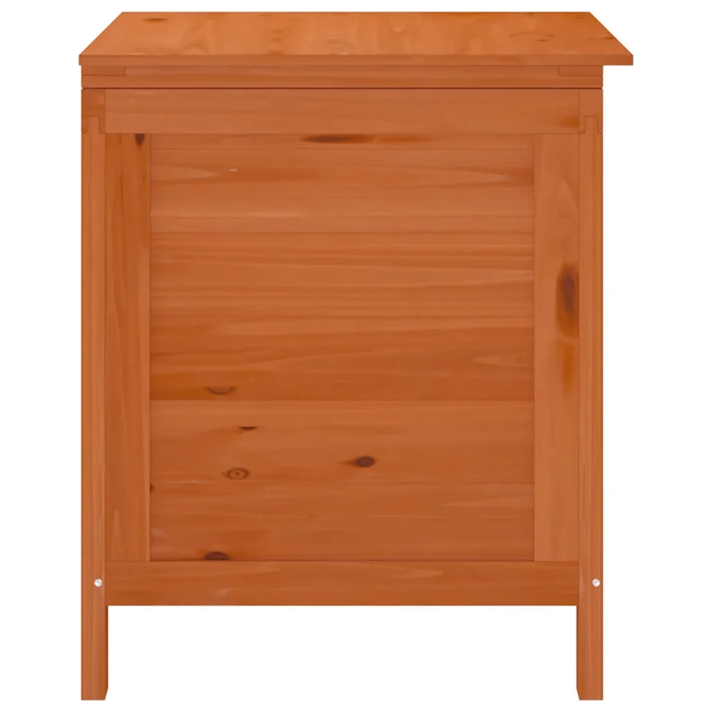 Contenitore Giardino-Cassapanche da esterno Marrone 50x49x56,5 cm Legno Massello Abete