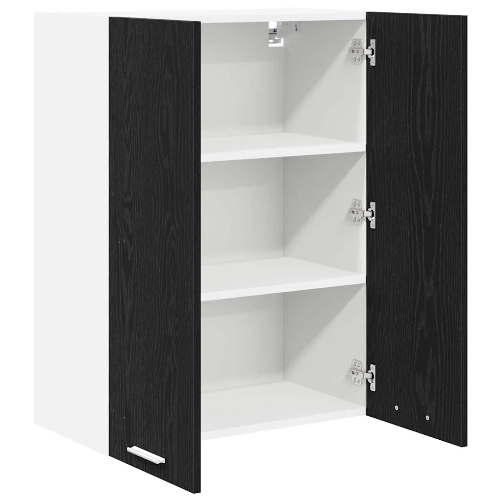 Armadio pensile Rovere Nero 60 x 31 x 80 cm Legno multistrato 884275