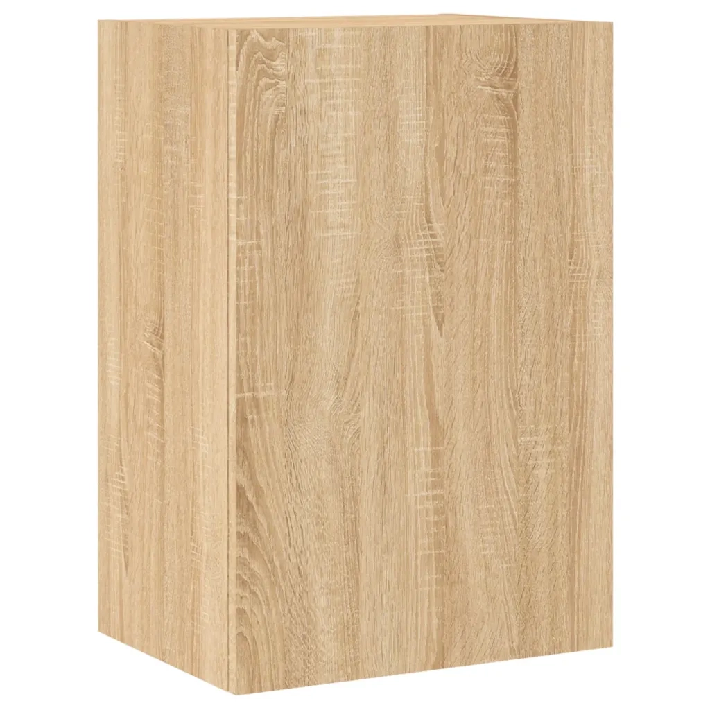 Mobile TV Parete Rovere Sonoma 40,5x30x60 cm Legno Multistrato 836914