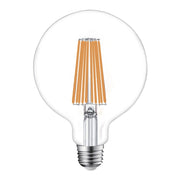 Alcapower - Lampadina LED E27 G125 18W 3200lm, Angolo 320°, Classe Energetica C, Ø125mm, Luce Istantanea, Lunga Durata - 3000K