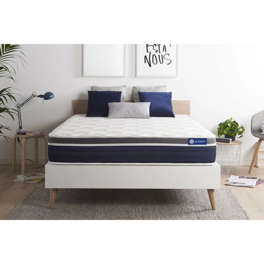 Materasso matrimoniale Actilatex confort 140x190cm - Spessore : 26cm - Lattice e memory foam - Moderatamente rigido