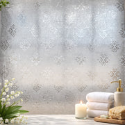 Pellicola Adesiva Vetri 45x200 cm Effetto Satinato Privacy 10110