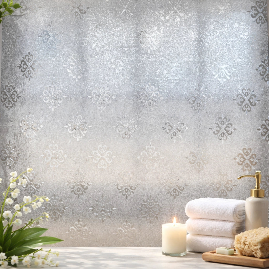 Pellicola Adesiva Vetri 45x200 cm Effetto Satinato Privacy 10110