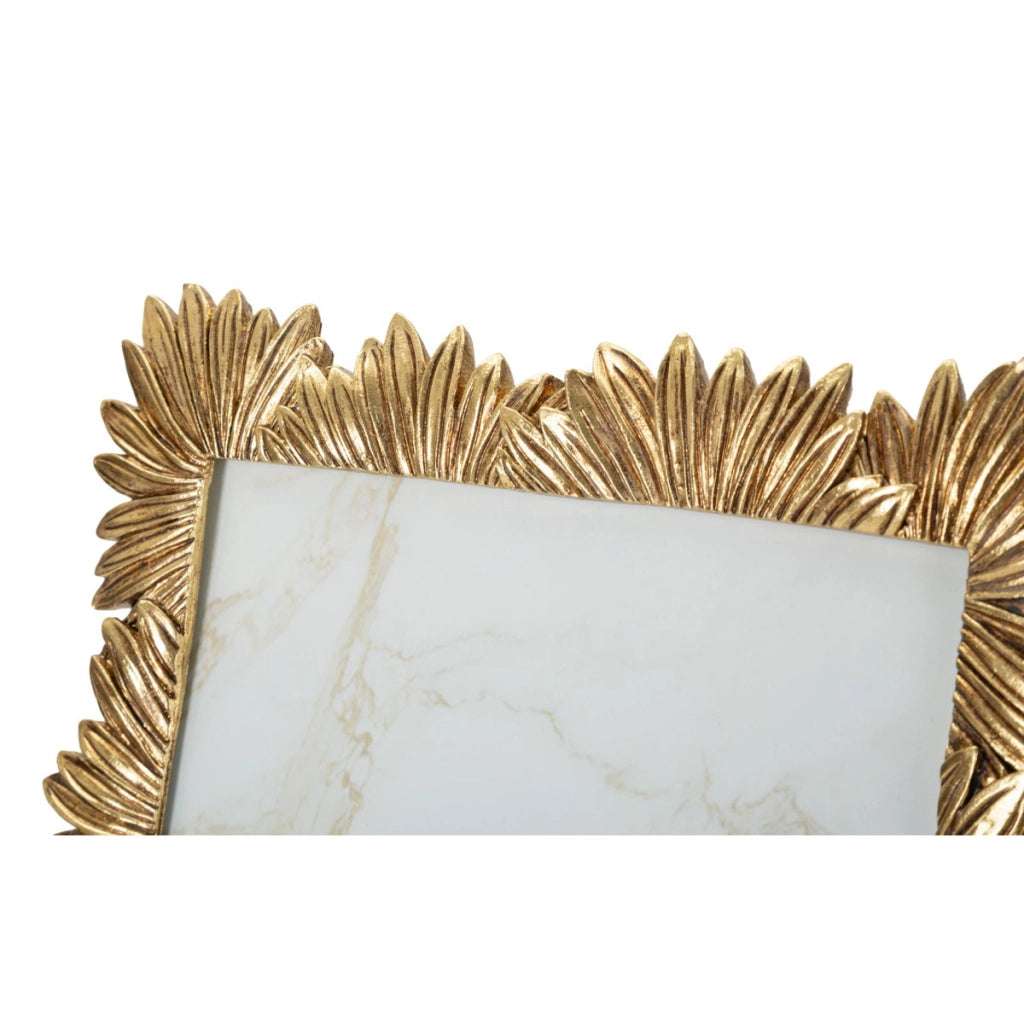 Cornice portafoto Glam in poliresina oro