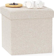 Scatola con coperchio, poltrona pieghevole da testata, imbottita, spaziale, 38 x 38 x 38 cm;
