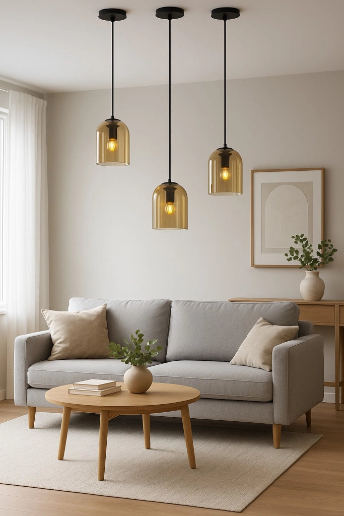 Lampada A Sospensione APP1704-1PC Amber