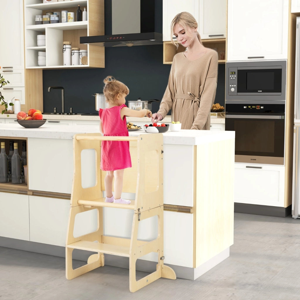 Set di giochi da arrampicata per bambini 7-in-1, Struttura da arrampicata pieghevole con rampa reversibile Colorato-Arrampicate e scivoli