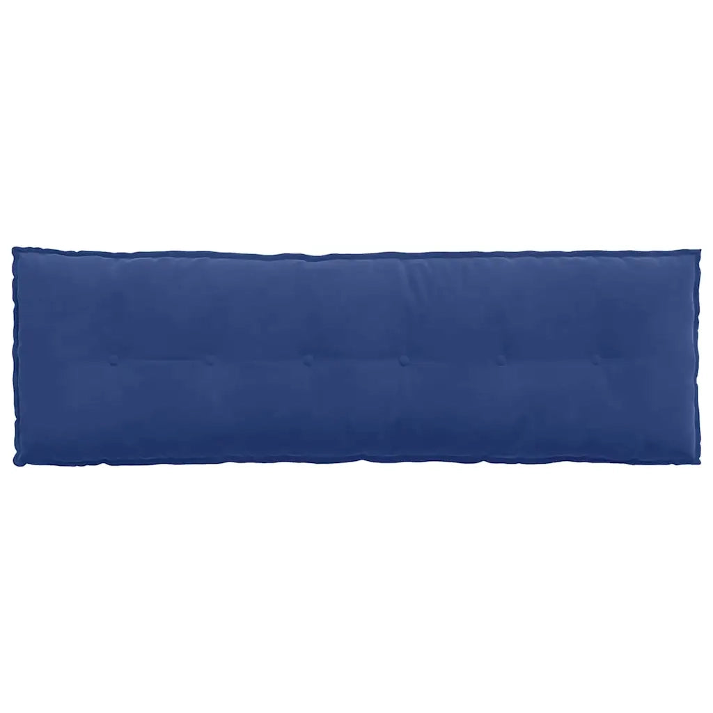 Cuscino per Schiena Blu Polizia 160 x 50 cm Tessuto in Cords