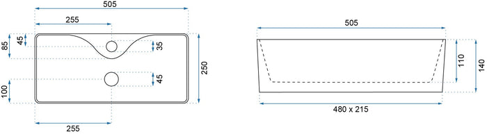 Lavabo Da Appoggio Rea Mery