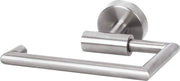 Sostegno per carta igienica senza forare, contenitore per rotoli wc in acciaio inox, contenitore per rotoli wc da applicare con adesivo per la stanza da bagno