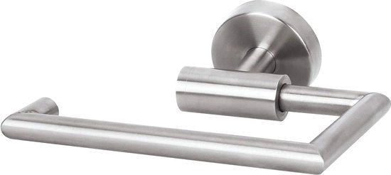 Sostegno per carta igienica senza forare, contenitore per rotoli wc in acciaio inox, contenitore per rotoli wc da applicare con adesivo per la stanza da bagno